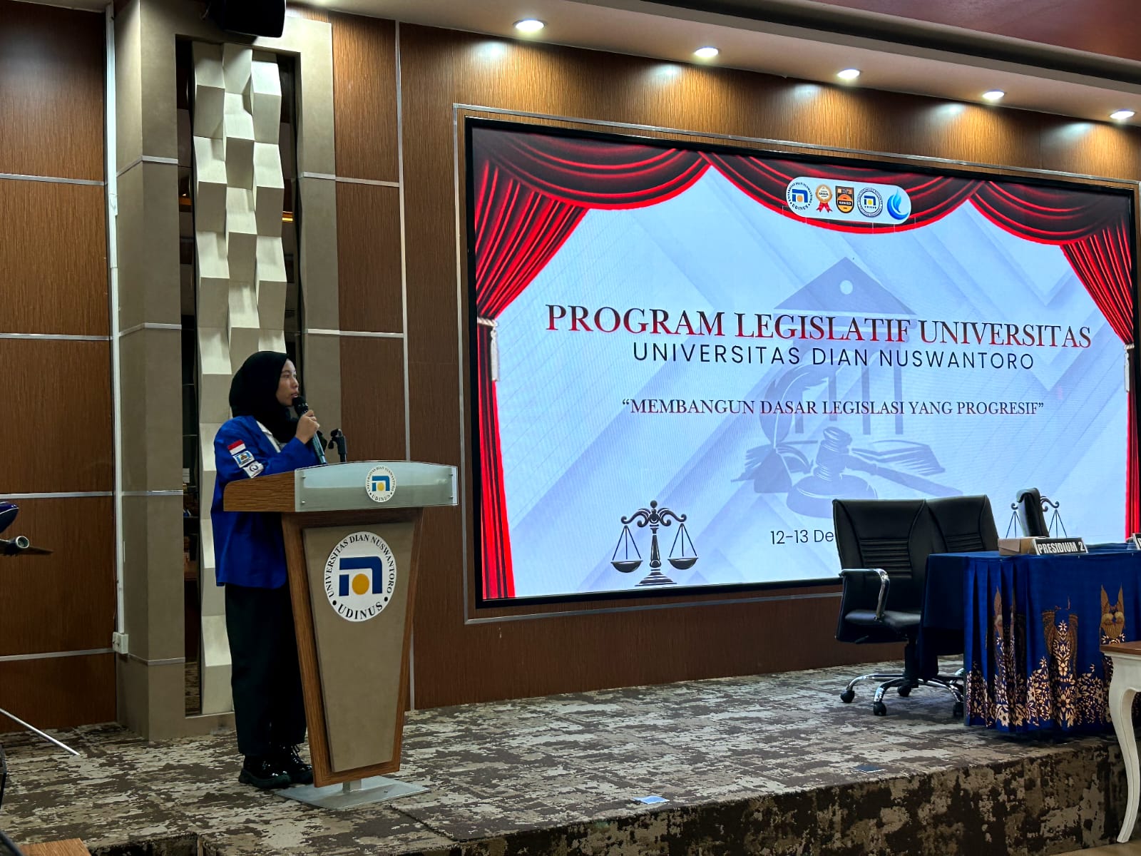 Sambutan Presiden Mahasiswa BEM KM